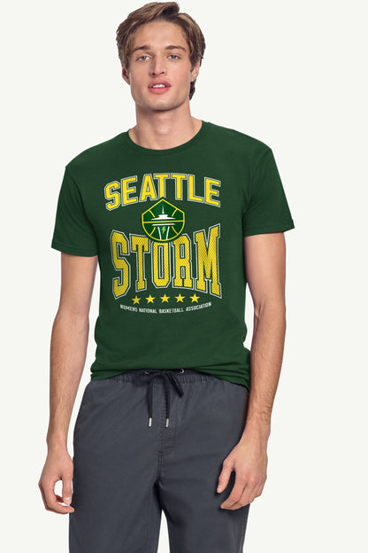 Starter Featured / MENS WNBA SEATTLE STORM CENTER SQUEEZE T SHIRT