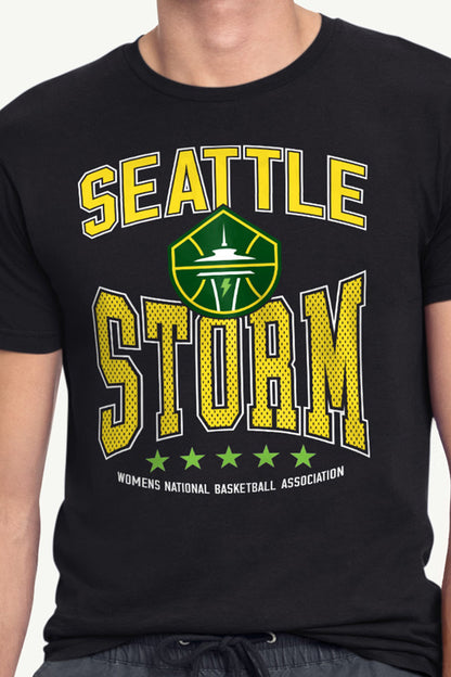 Starter Trending / MENS WNBA SEATTLE STORM CENTER SQUEEZE T SHIRT