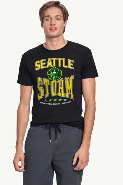 Starter Trending / MENS WNBA SEATTLE STORM CENTER SQUEEZE T SHIRT