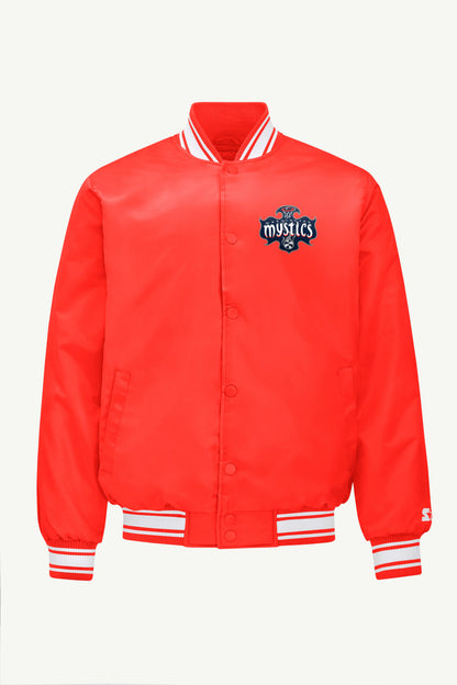 Starter New / MENS WNBA WASHINGTON MYSTICS VARSITY JACKET