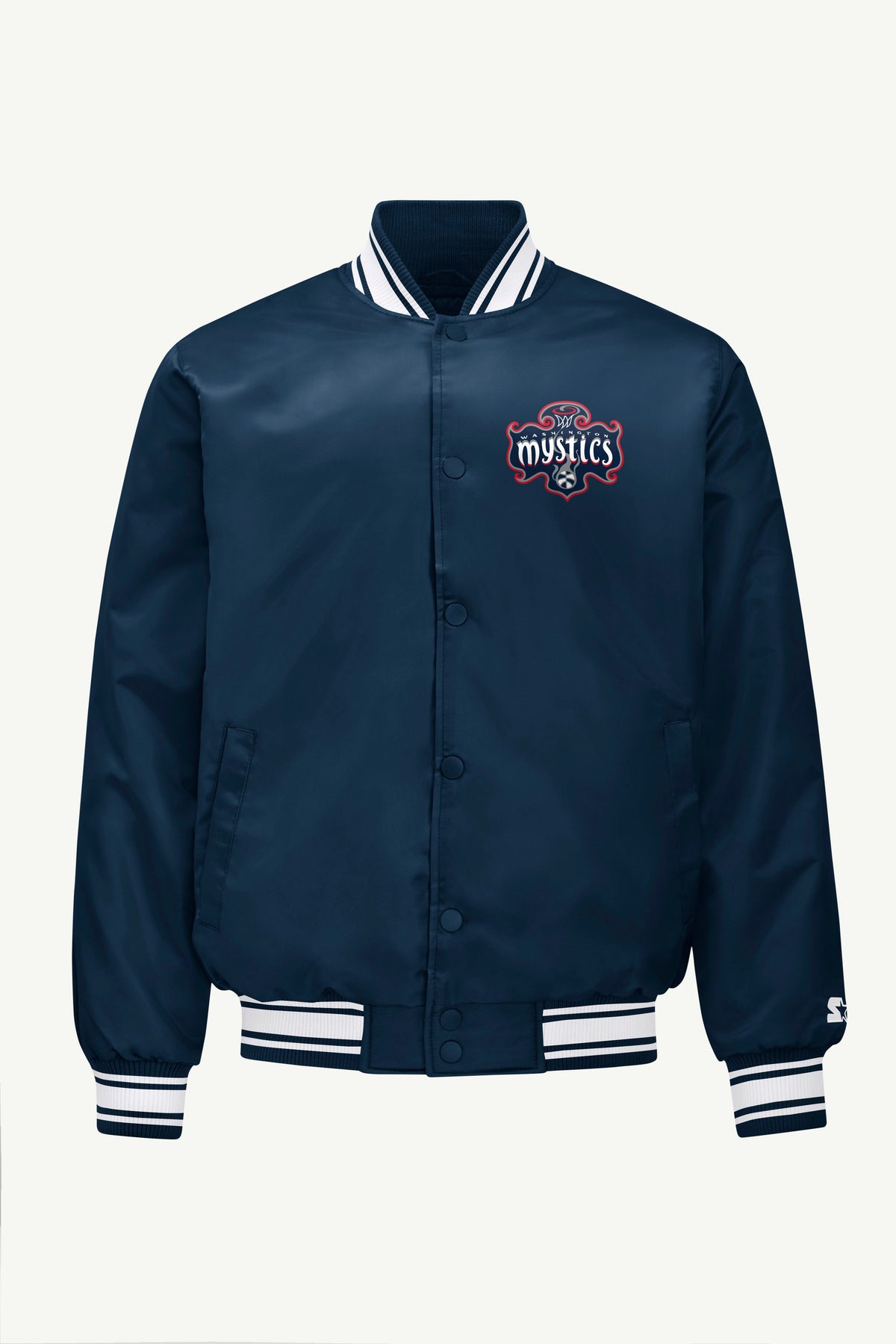 Starter Featured / MENS WNBA WASHINGTON MYSTICS VARSITY JACKET