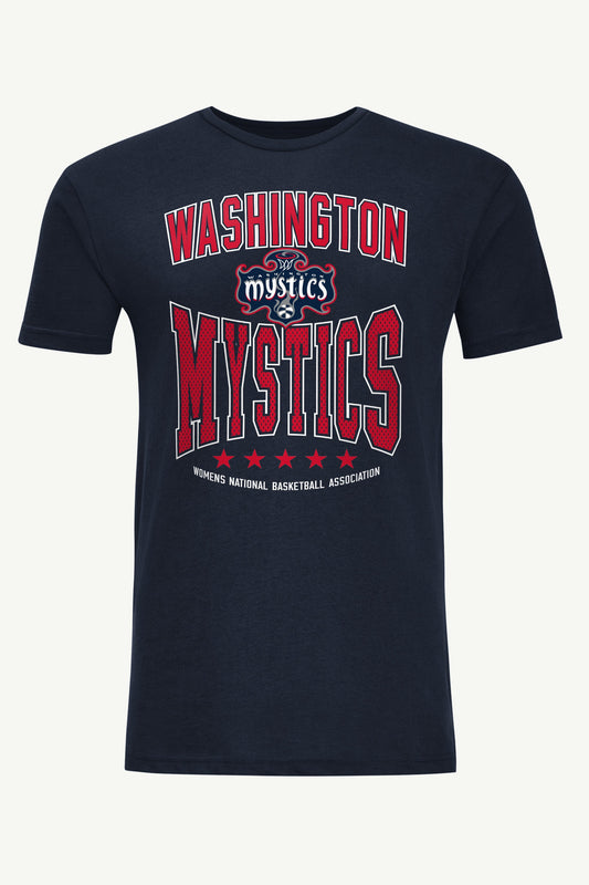 Starter Essential / MENS WNBA WASHINGTON MYSTICS CENTER SQUEEZE T SHIRT