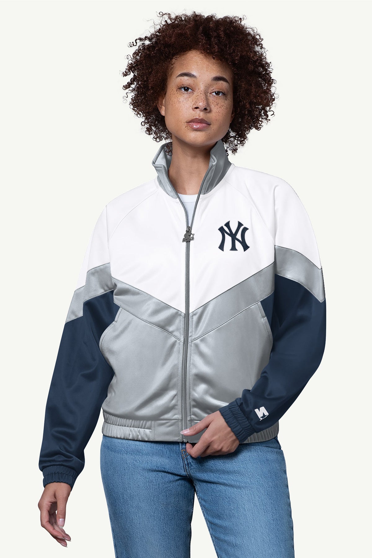 Starter Essential / WOMENS NEW YORK YANKEES TEAMWORK TRACK JACKET