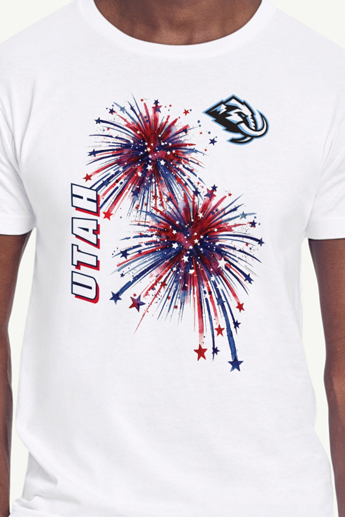 Starter Special Offer / MENS UTAH MAMMOTH AMERICAN SPARKS SHORT SLEEVE T SHIRT
