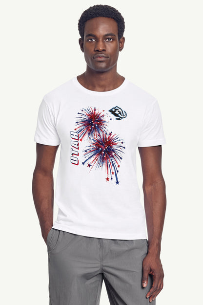 Starter Special Offer / MENS UTAH MAMMOTH AMERICAN SPARKS SHORT SLEEVE T SHIRT