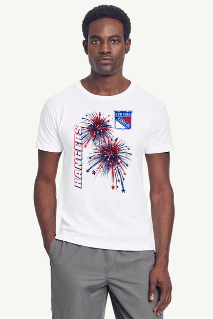Starter Best Price / MENS NEW YORK RANGERS AMERICAN SPARKS SHORT SLEEVE T SHIRT