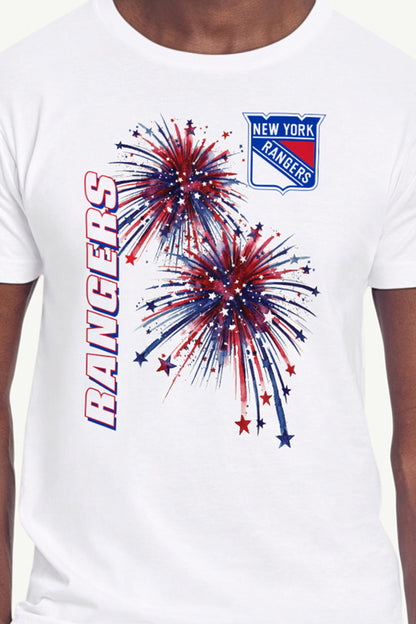 Starter Best Price / MENS NEW YORK RANGERS AMERICAN SPARKS SHORT SLEEVE T SHIRT