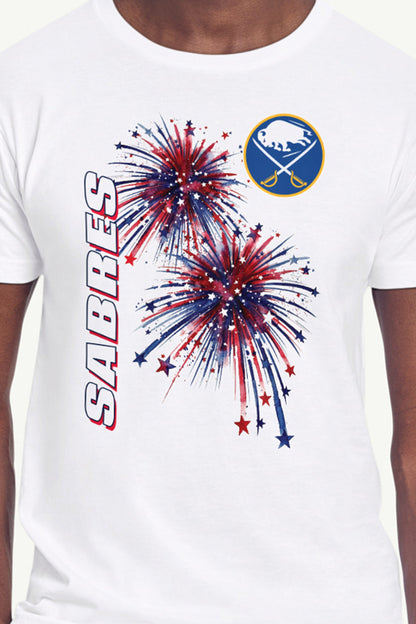 Starter Special Offer / MENS BUFFALO SABRES AMERICAN SPARKS SHORT SLEEVE T SHIRT