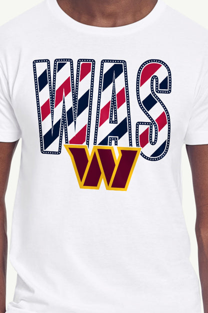 Starter Special Offer / MENS WASHINGTON COMMANDERS STARS AND STRIPES T SHIRT