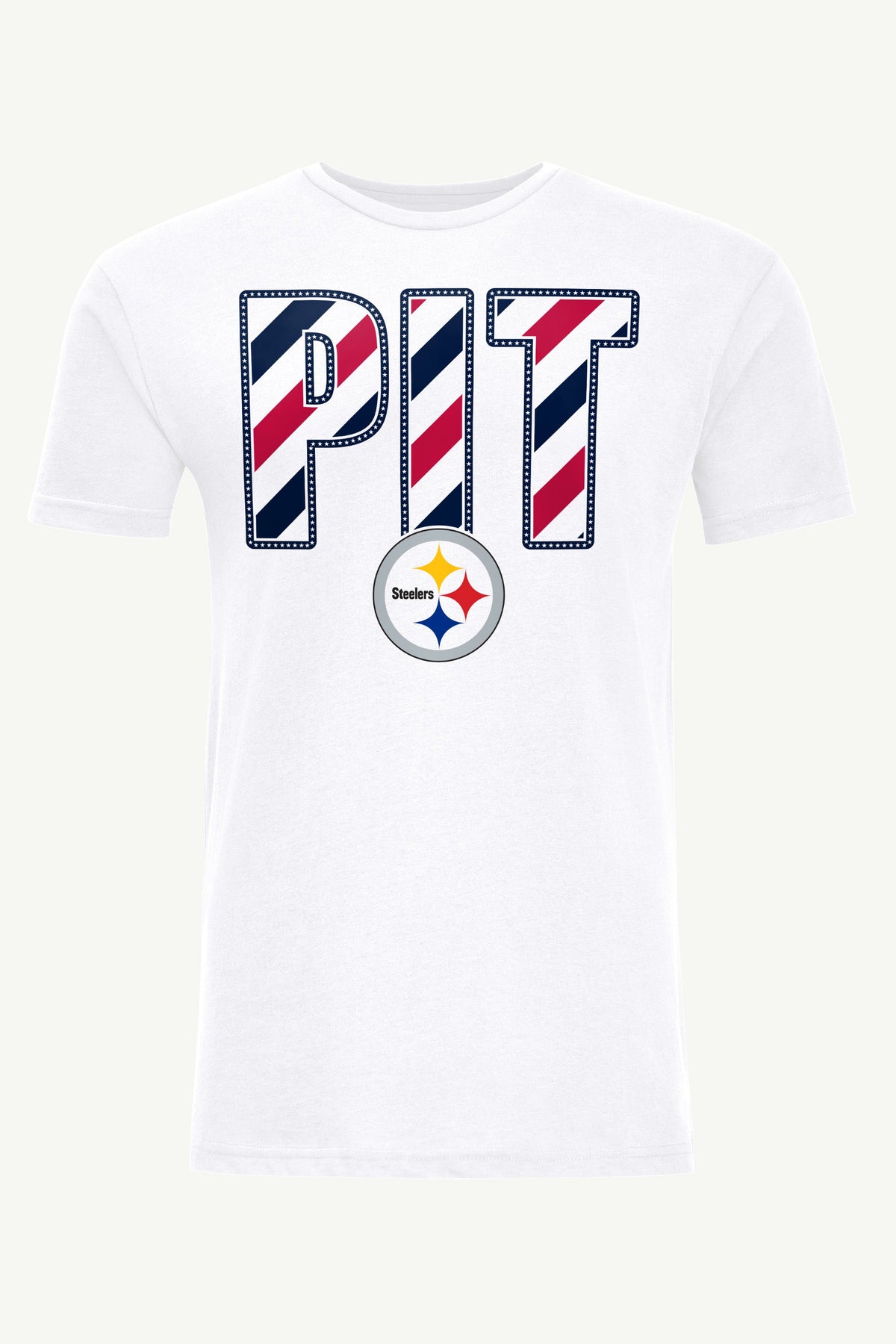 Starter Discount / MENS PITTSBURGH STEELERS STARS AND STRIPES T SHIRT