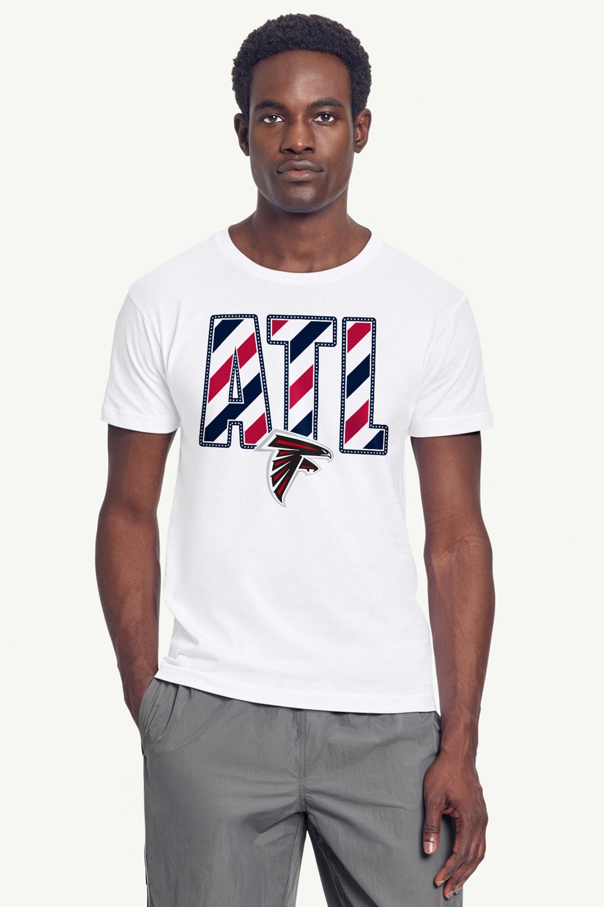 Starter Special Offer / MENS ATLANTA FALCONS STARS AND STRIPES T SHIRT