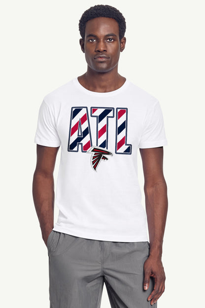 Starter Special Offer / MENS ATLANTA FALCONS STARS AND STRIPES T SHIRT