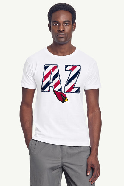 Starter Best Seller / MENS ARIZONA CARDINALS STARS AND STRIPES T SHIRT