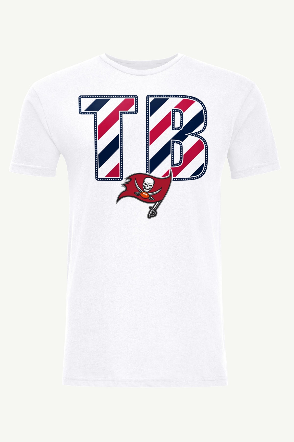 Starter Classic / MENS TAMPA BAY BUCCANEERS STARS AND STRIPES T SHIRT