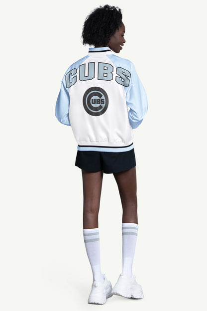 Starter Hot Sale / WOMENS CHICAGO CUBS BLITZ VARSITY JACKET