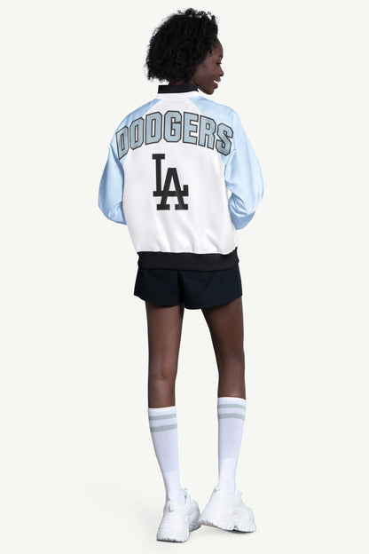 Starter Top Pick / WOMENS LOS ANGELES DODGERS BLITZ VARSITY JACKET