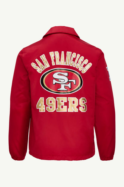 Starter Sale / MENS SAN FRANCISCO 49ERS COACHES JACKET