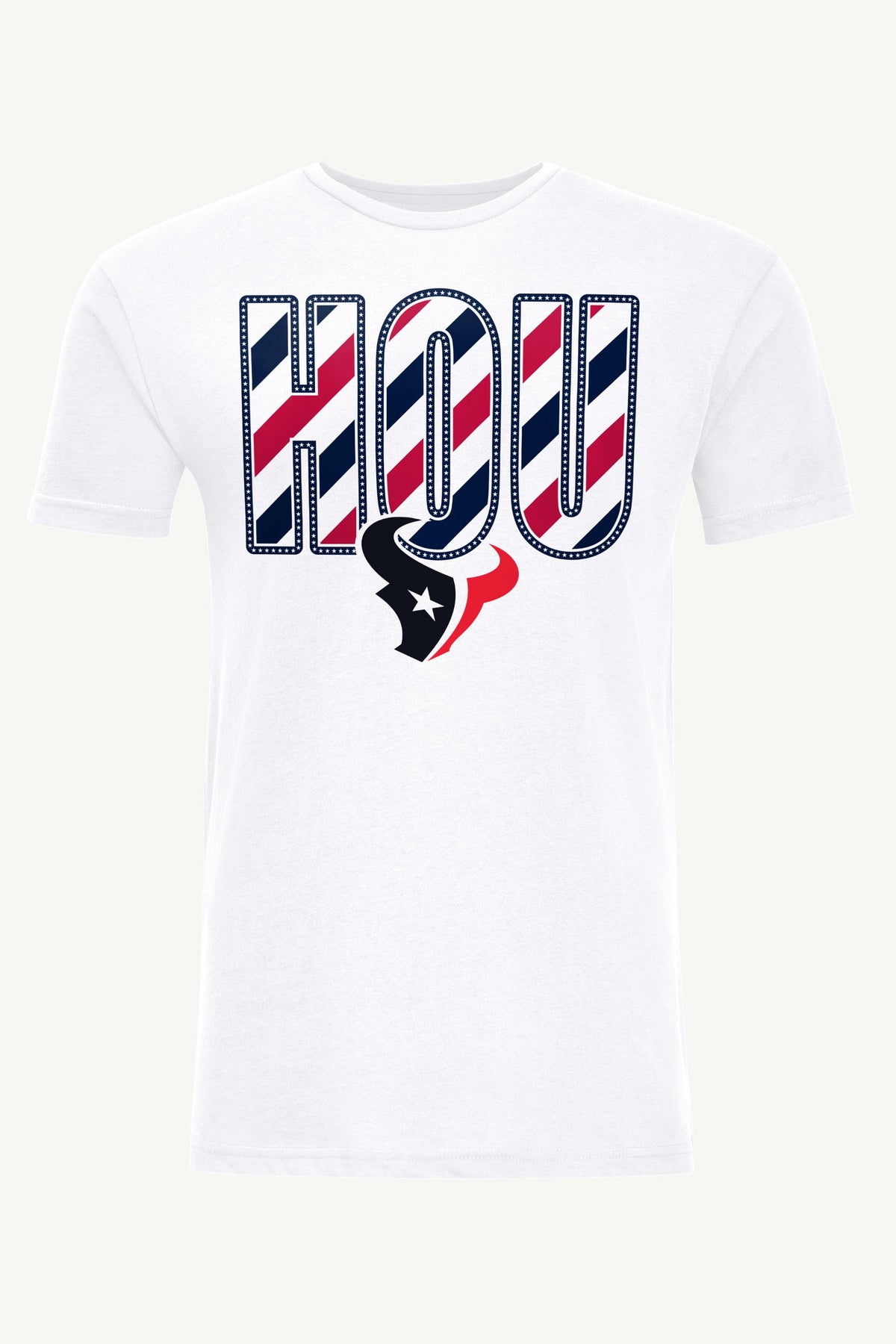 Starter Customer Favorite / MENS HOUSTON TEXANS STARS AND STRIPES T SHIRT