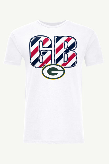 Starter Essential / MENS GREEN BAY PACKERS STARS AND STRIPES T SHIRT