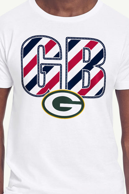 Starter Essential / MENS GREEN BAY PACKERS STARS AND STRIPES T SHIRT