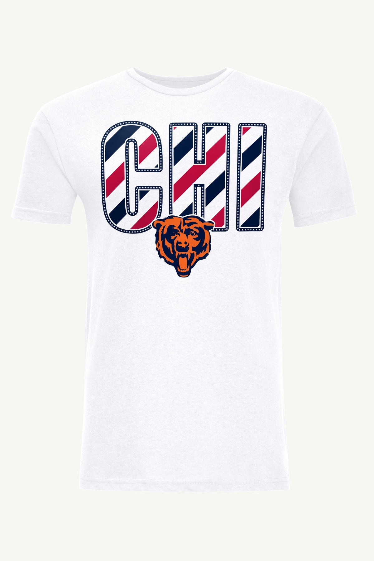 Starter Customer Favorite / MENS CHICAGO BEARS STARS AND STRIPES T SHIRT