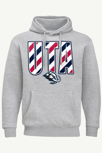 Starter Popular / MENS UTAH MAMMOTH STARS AND STRIPES HOODIE