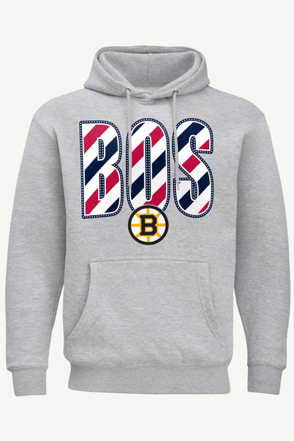 Starter Smart Buy / MENS BOSTON BRUINS STARS AND STRIPES HOODIE