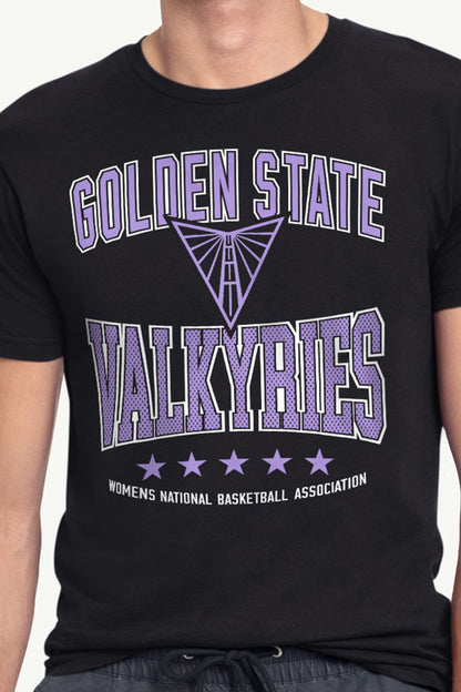 Starter Exclusive / MENS WNBA GOLDEN STATE VALKYRIES CENTER SQUEEZE T SHIRT
