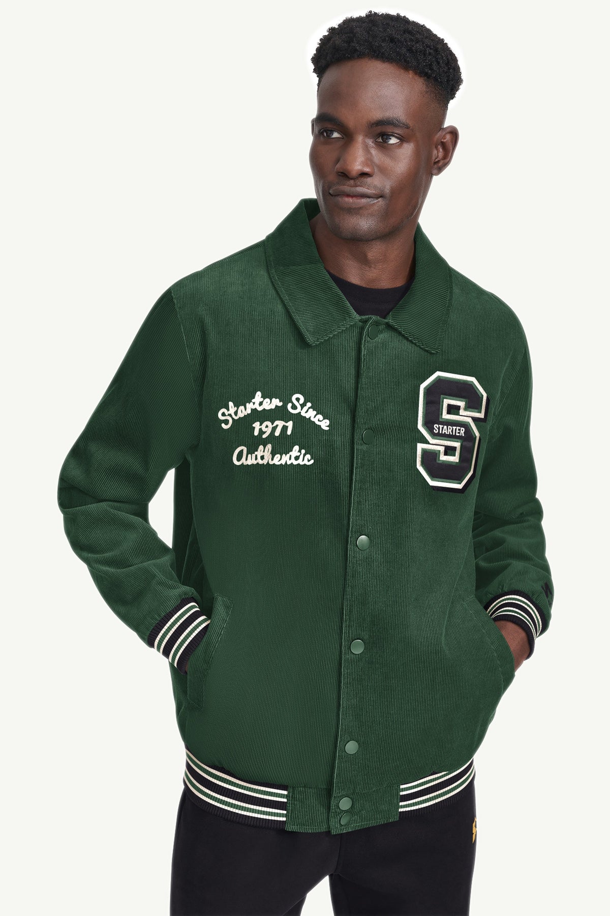 Starter Value / MENS STARTER CORDUROY VARSITY JACKET