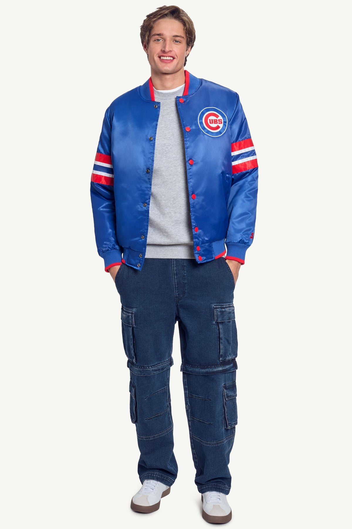 Starter Value / MENS CHICAGO CUBS SATIN JACKET