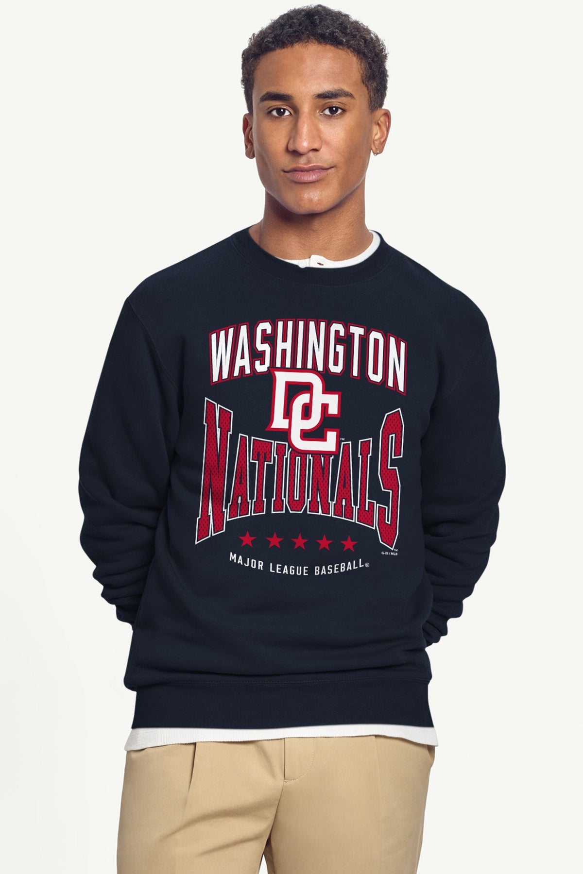 Starter Hot Sale / MENS WASHINGTON NATIONALS CENTER SQUEEZE SWEATSHIRT
