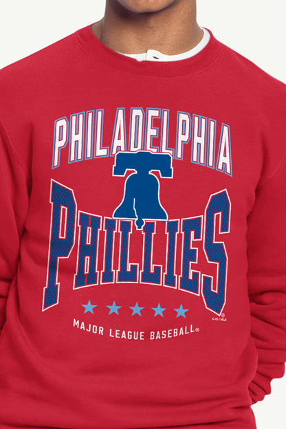 Starter Customer Favorite / MENS PHILADELPHIA PHILLIES CENTER SQUEEZE SWEATSHIRT