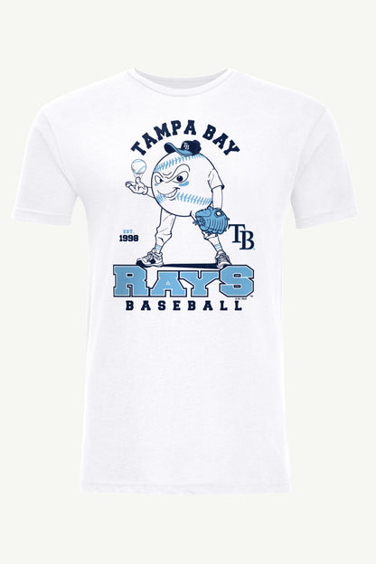 Starter Discount / MENS TAMPA BAY RAYS BASEBALL CHARACTER SHORT SLEEVE T SHIRT